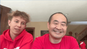 Jack and Dennis smiling